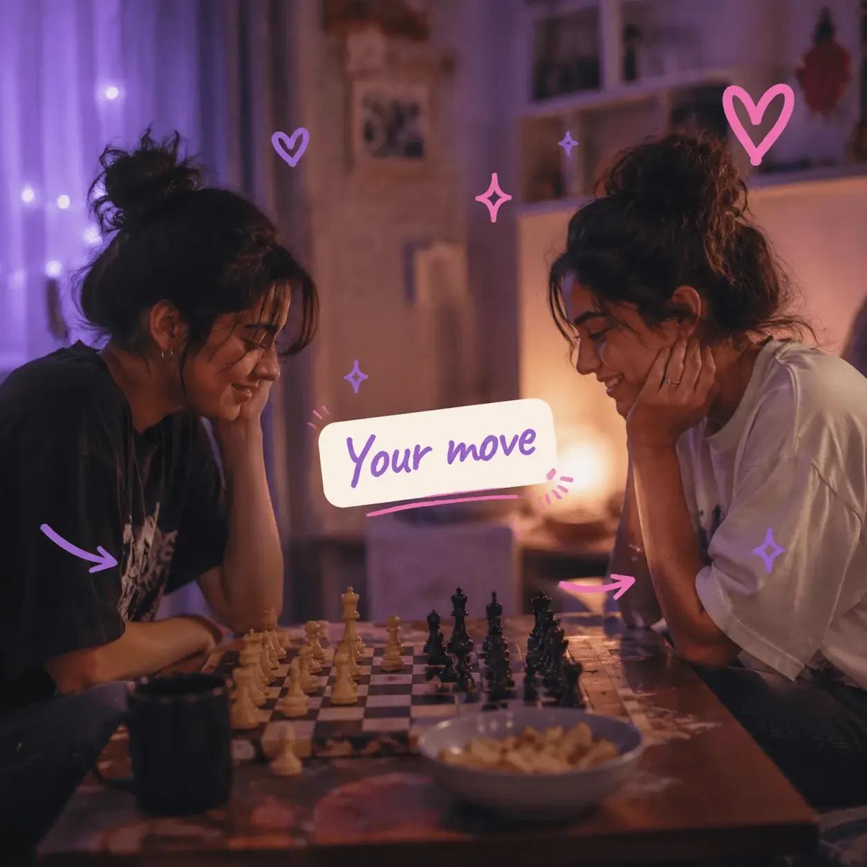 Chess blitz duel